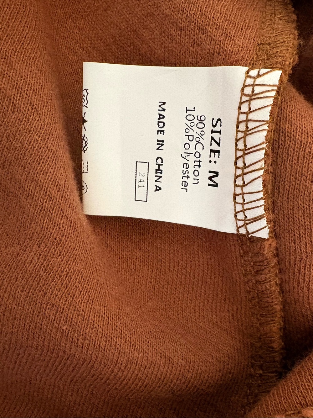 Rust Button-Front Shacket - Picture 5 of 5
